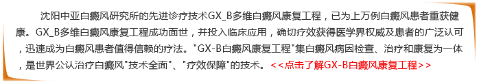 GX-B多维白癜风康复工程